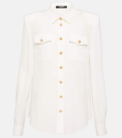 Balmain Crêpe de chine shirt