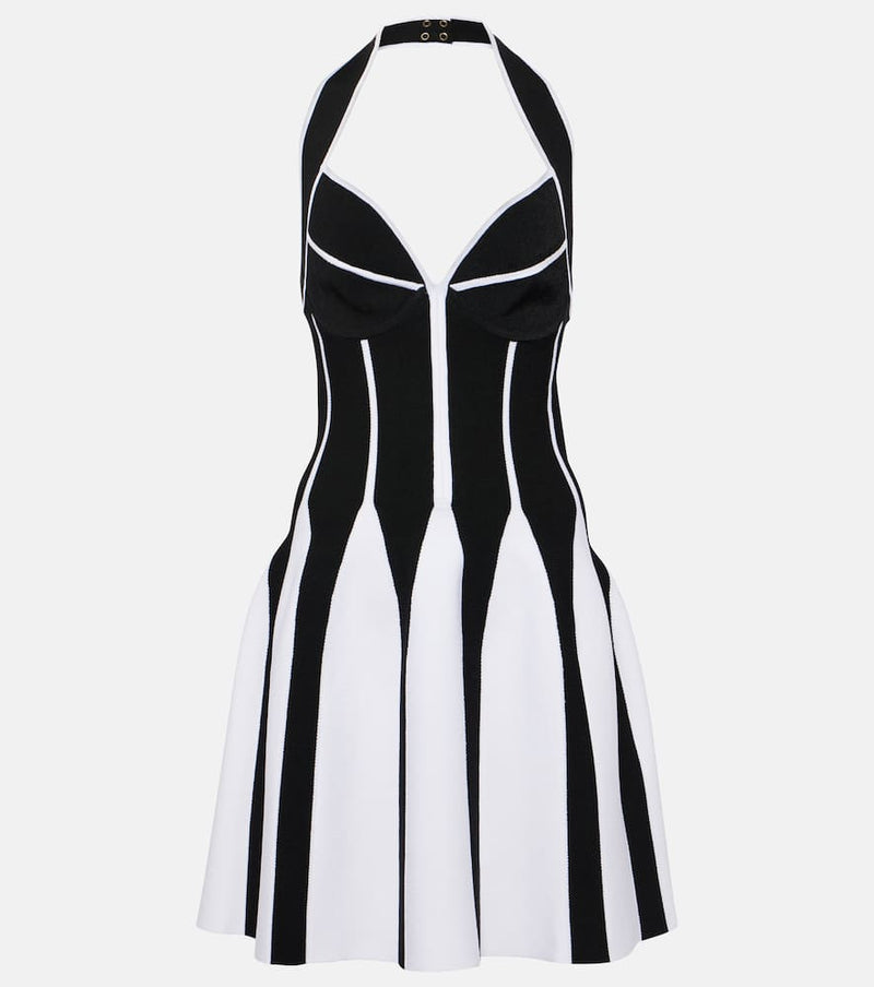 Balmain Halterneck minidress