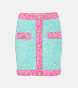 Balmain Knitted miniskirt