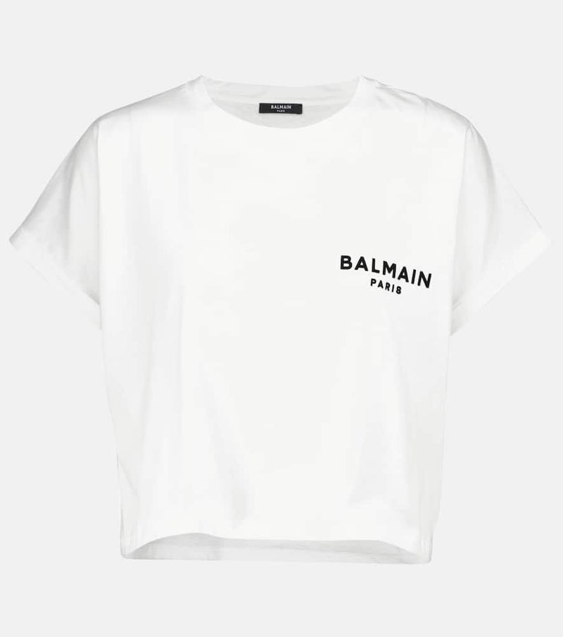 Balmain Logo cotton T-shirt