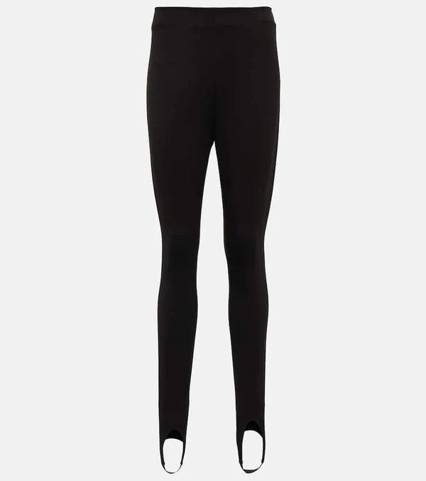 Balmain Stirrup cotton-blend leggings | LYBSTORE