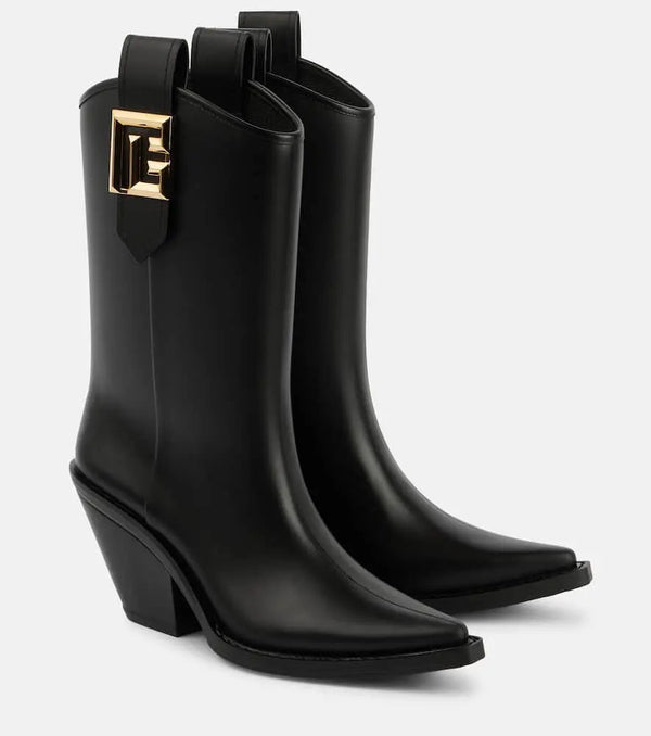 Balmain Tess PB leather cowboy boots | LYBSTORE