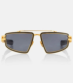 Balmain Titan rectangular sunglasses | LYBSTORE