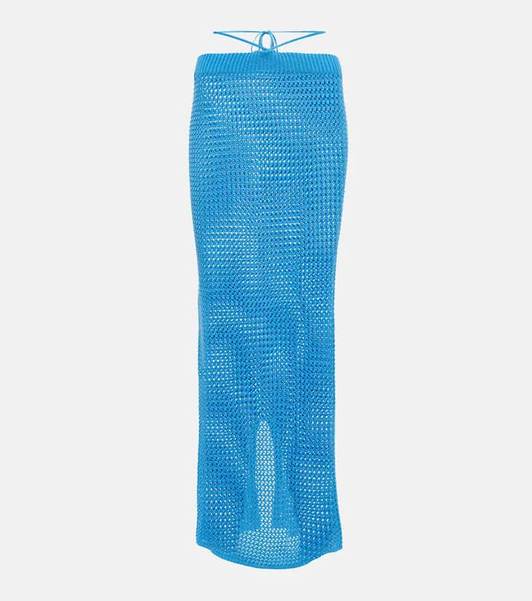 Bananhot Alma crochet maxi skirt | LYBSTORE