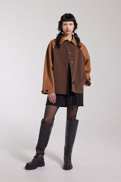 Bandhagen Raincoat Cognac