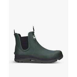 Mens Barbour Nimbus logo-branded rubber ankle boots