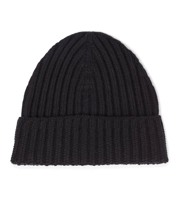 Barrie Ribbed-knit cashmere beanie | LYBSTORE