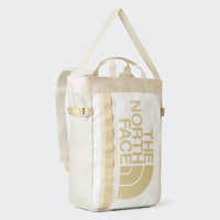 The North Face Base Camp Tote Pack White Ash calacatta pale Khaki