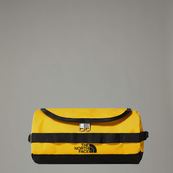 The North Face Base Camp Travel Washbag –  Summit Gold-tnf Black-npf