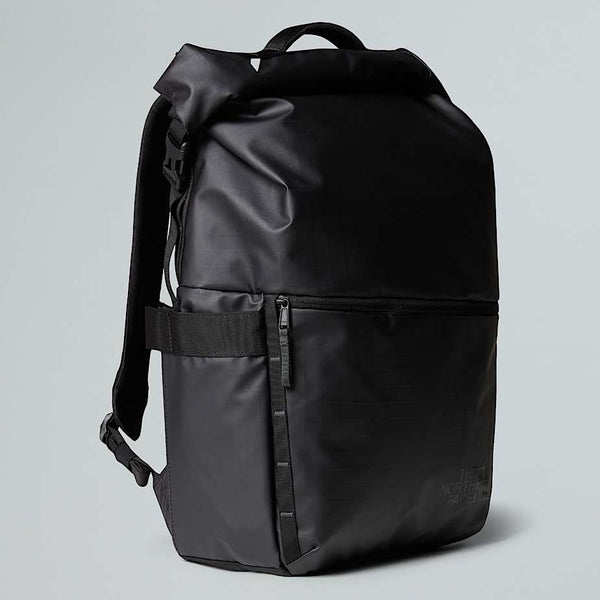 The North Face Base Camp Voyager Rolltop Bag Tnf Black-asphalt Grey male
