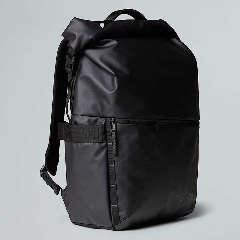 The North Face Base Camp Voyager Rolltop Bag Tnf Black-asphalt Grey male