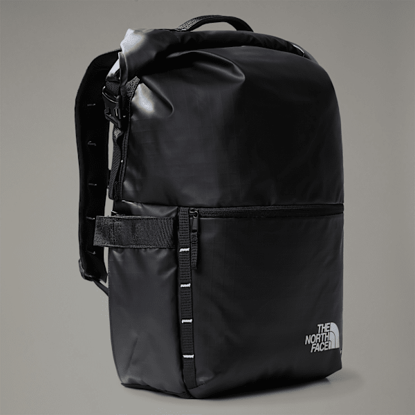 The North Face Base Camp Voyager Rolltop Bag Tnf Black-tnf White-npf