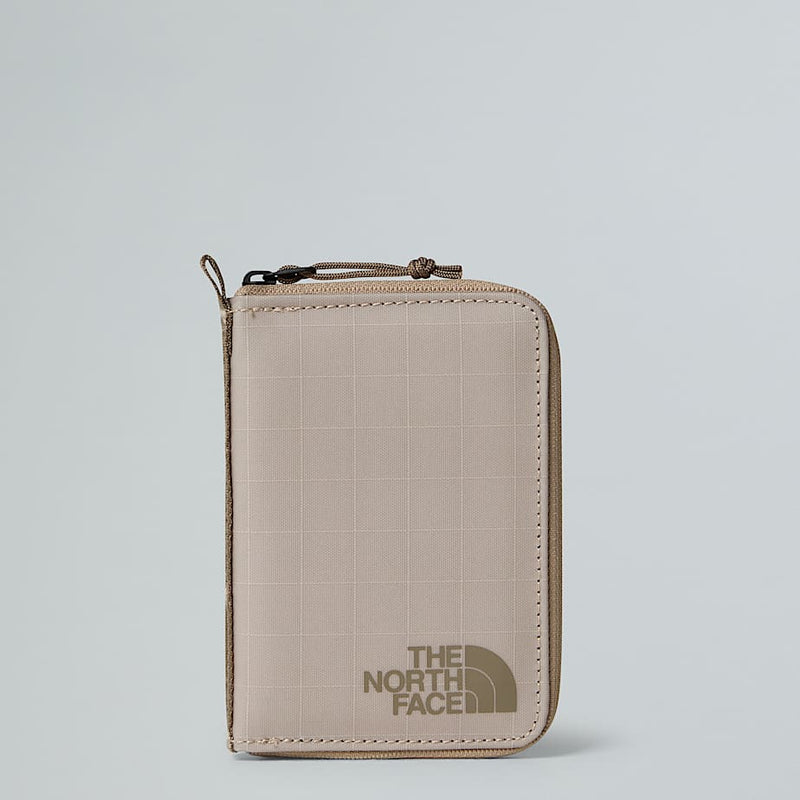 The North Face Base Camp Voyager Wallet Mushroom Grey-mocha Brown male