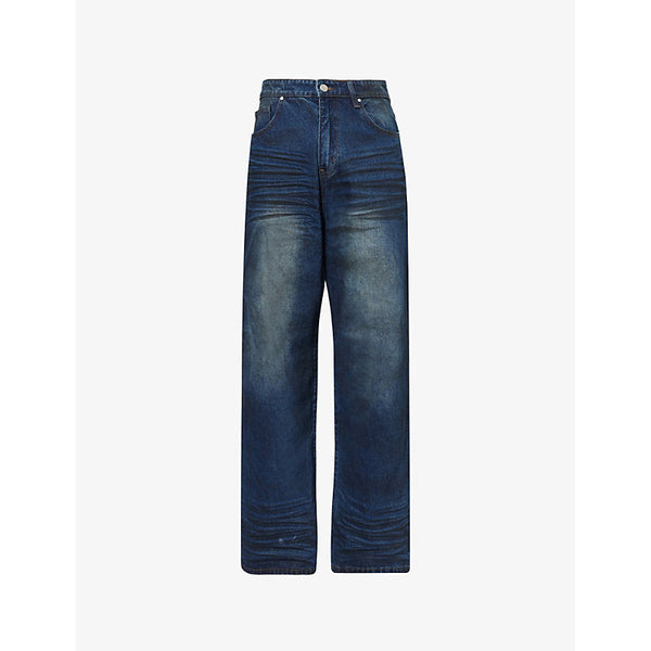 Mens Basketcase Lax wide-leg denim jeans