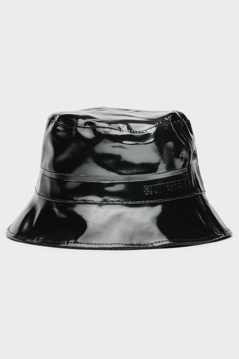 Stutterheim Beckholmen Opal Bucket Hat Black