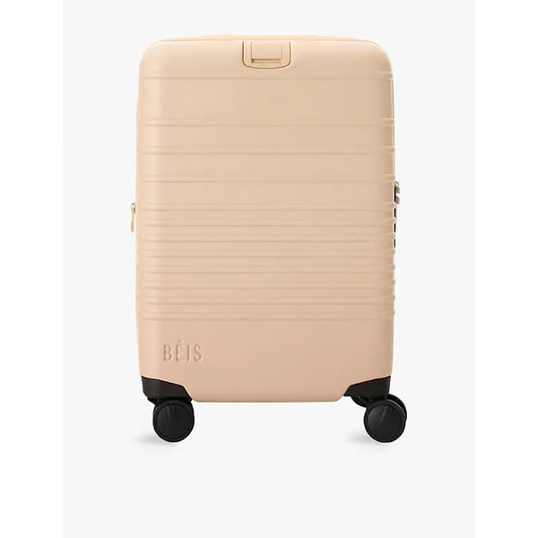 Beis The Carry-On Roller four-wheel shell cabin suitcase 58cm x 40cm | Beis