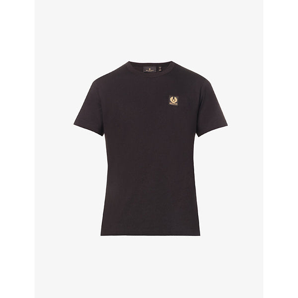 Belstaff Brand-patch cotton-jersey T-shirt