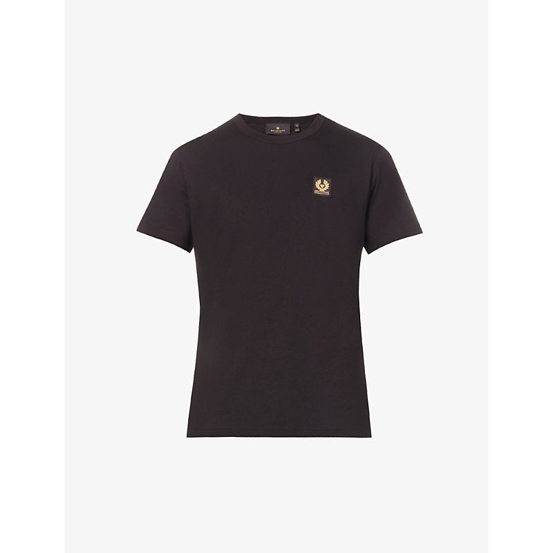 Belstaff Brand-patch cotton-jersey T-shirt