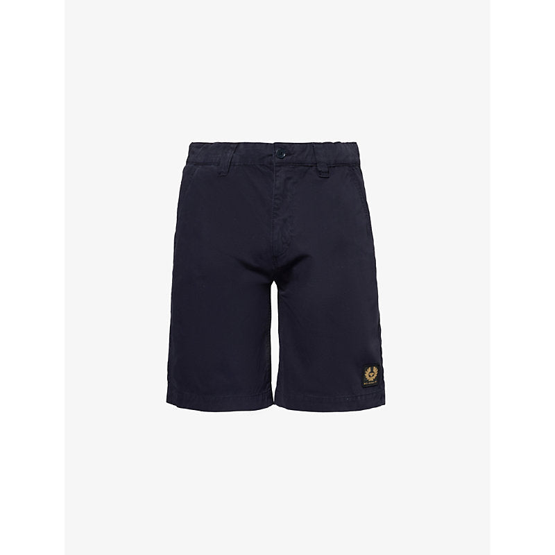 Belstaff Dalesman brand-patch cotton shorts