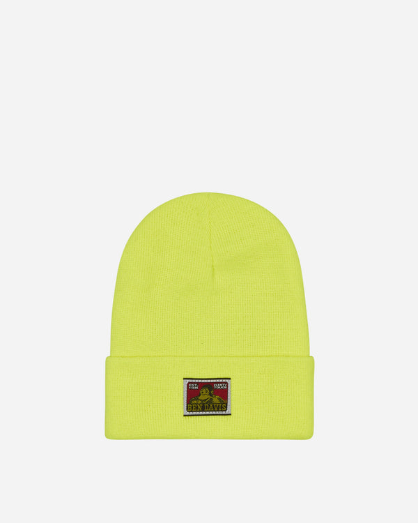 Ben Davis Logo Beanie Safety Yellow