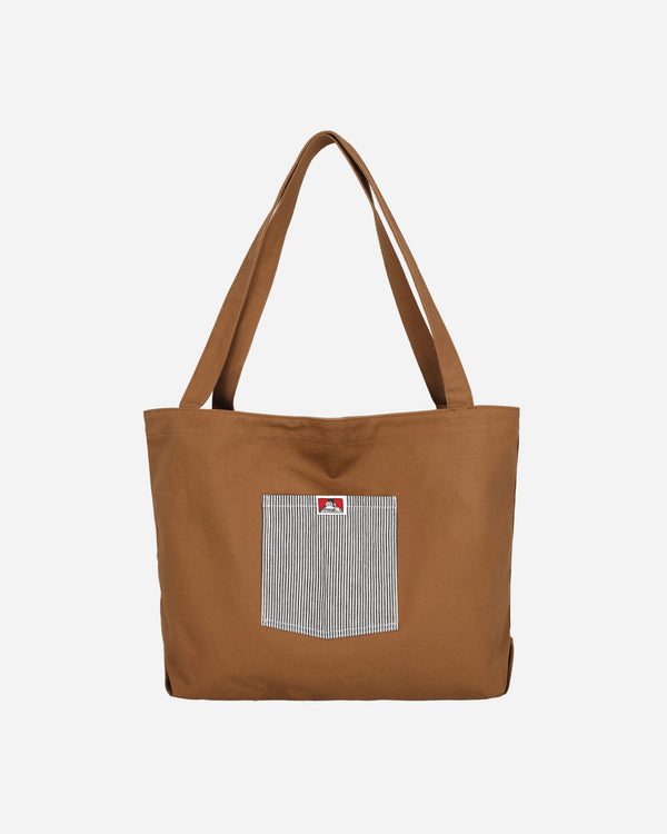 Ben Davis Canvas Tote Bag Brown