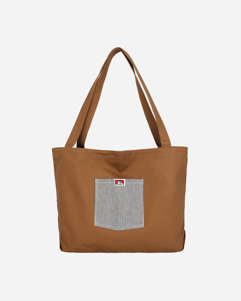 Ben Davis Canvas Tote Bag Brown