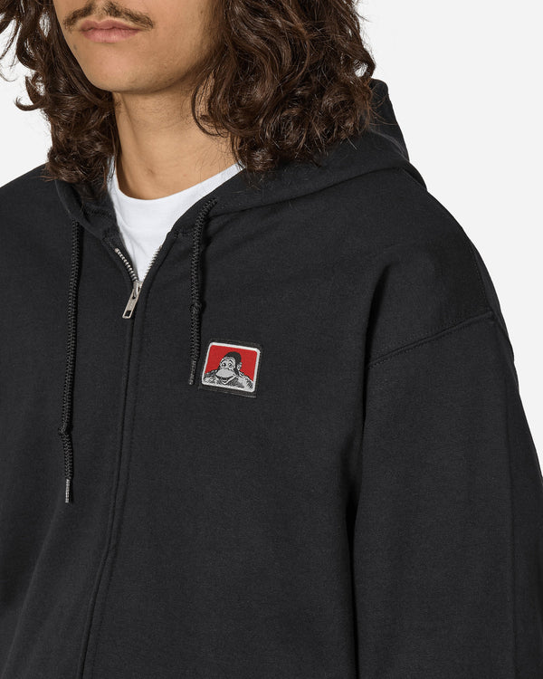 Ben Davis Full Zip Hooded Sweatshirt Black