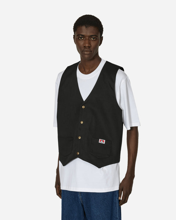 Ben Davis Solid Vest Black