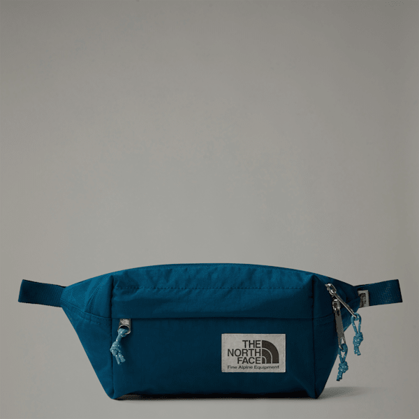 The North Face Berkeley Lumbar Bum Bag Midnight Petrol-algae Blue One Size male | LYBSTORE