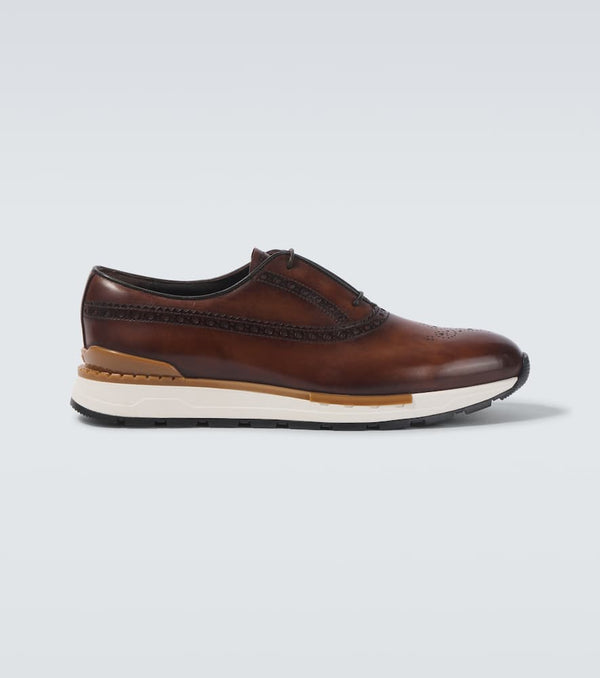 Berluti Fast Track leather sneakers