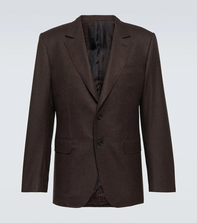 Berluti Single-breasted wool blazer | LYBSTORE