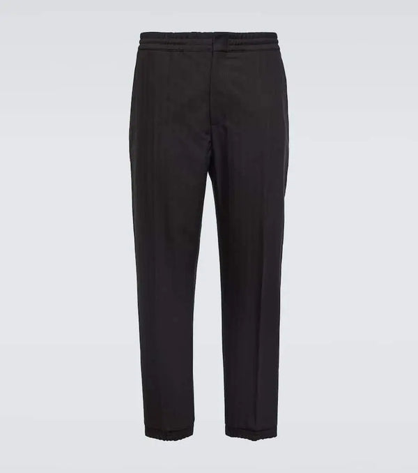 Berluti Wool and cotton tapered pants