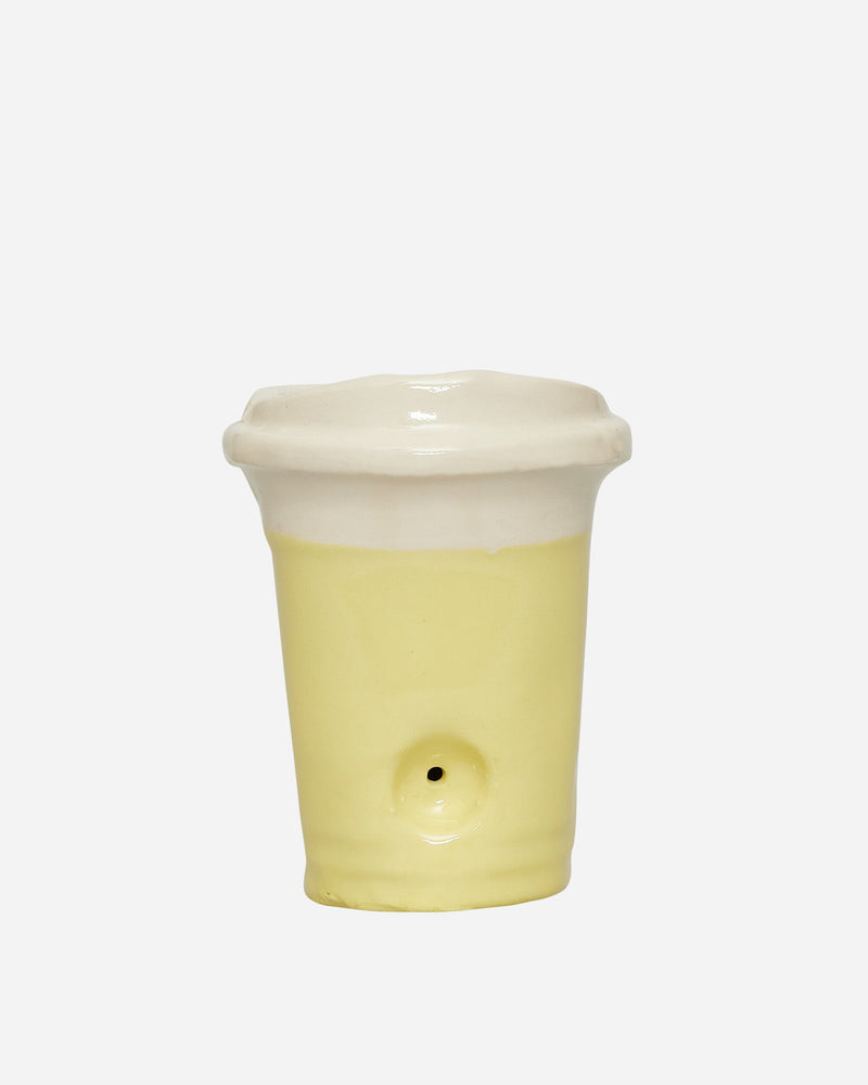 Big Bell Ceramics Cup Pipe Yellow