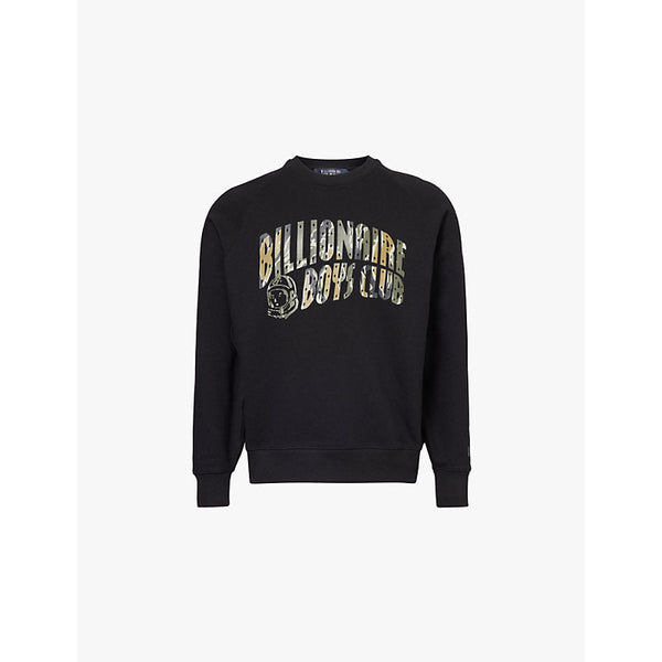 Mens Billionaire Boys Club Camo Arch brand-print cotton-jersey sweatshirt