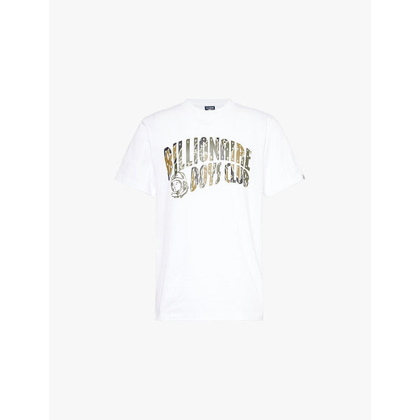 Mens Billionaire Boys Club Camo Arch brand print regular-fit cotton-jersey T-shirt