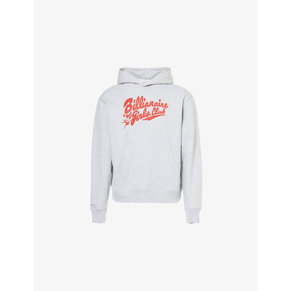 Billionaire Boys Club X Piece by Piece Script logo-print cotton-jersey hoody