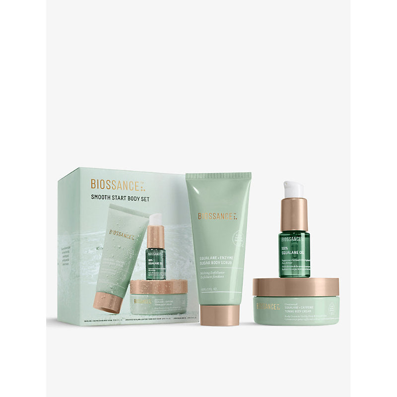 Biossance Smooth Start body gift set