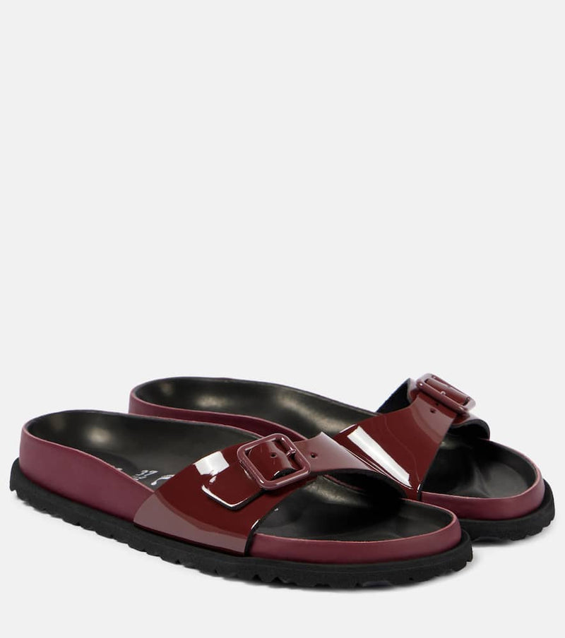 Birkenstock 1774 Madrid patent leather slides