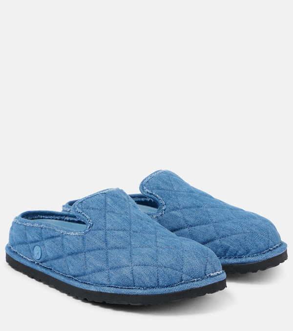 Birkenstock 1774 Quilted denim mules