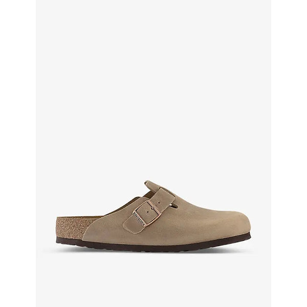 Birkenstock Boston buckle-detail leather sandals | Birkenstock