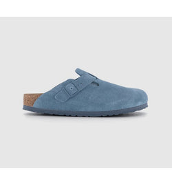 Birkenstock Mens Boston Clogs Elemental Blue