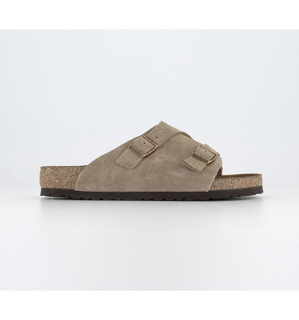 Birkenstock Mens Zurich Sandals Taupe In Natural