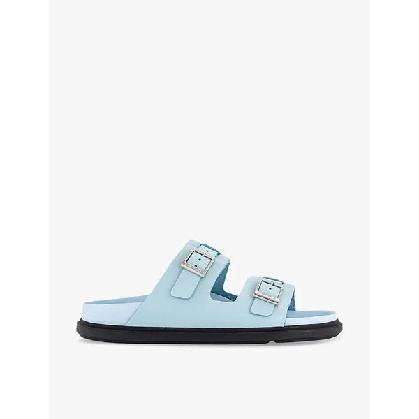 Birkenstock St Barths two-strap leather sandals