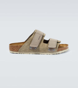 Birkenstock Uji nubuck and suede sandals