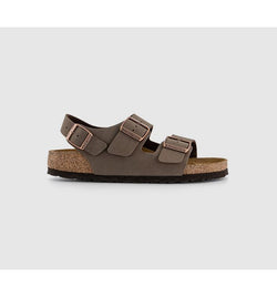 Birkenstock Womens Milano Sandals Mocha In Brown