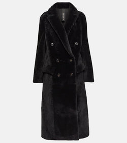 Blancha Reversible double-breasted shearling coat