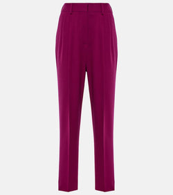 Blazé Milano Banker high-rise virgin wool straight pants