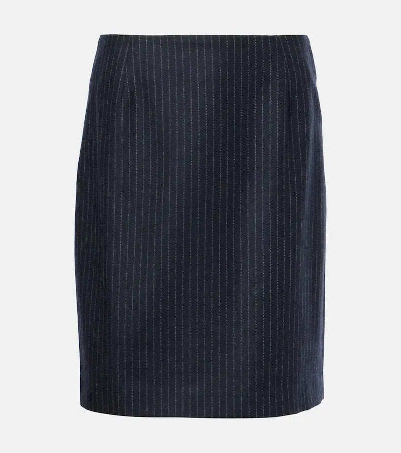 Blazé Milano Coci wool and cashmere pencil skirt | LYBSTORE