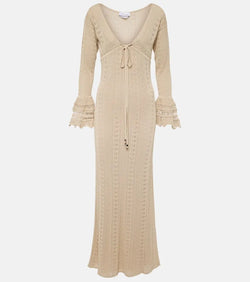 Blumarine Crochet maxi dress | LYBSTORE