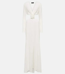 Blumarine Embellished cutout gown | LYBSTORE